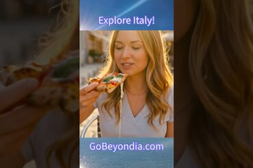 You haven't been in Italy until you eat pizza 🇮🇹