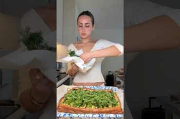 Asparagus and crème fraiche tart narrated by my dad rich!