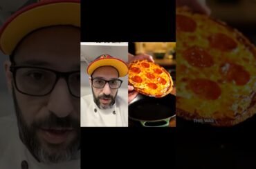 pizzaron 🐖🍕 #chef #chefreactions #reaction #shorts