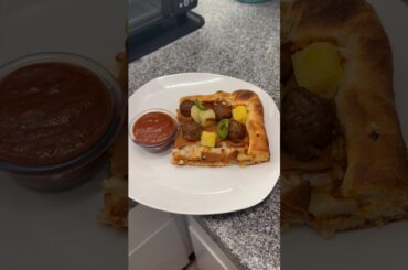 Vegan Hawaiian Pizza #cooking #food #recipe #vegan