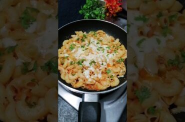 Cheesy Macaroni 🧀🔥 | Spicy Mac & Cheese in 1 Minute! #shorts #food #cooking #recipe