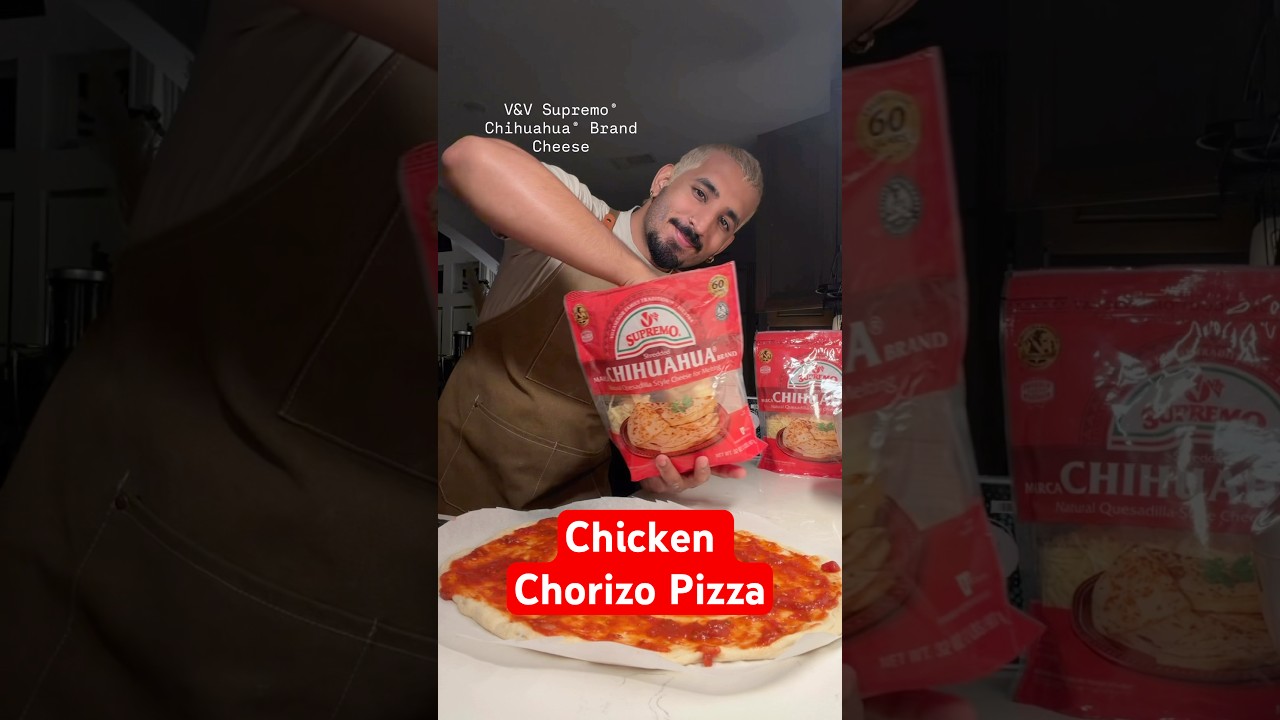 Chicken Chorizo Pizza #recipe Chicken Chorizo Pizza #recipe