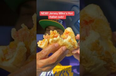 NEW! Jersey Mikes Hot Italian sandwich | Food Review