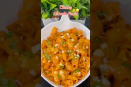 In just 5 mins Creamy,cheesy Masala pasta🧀🔥#shorts #youtubeshorts #viralshorts