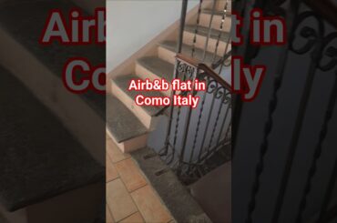 Airb&b flat in Como Italy #como #italy #airbnb #airbnbitaly #airbnbguest #accomodation #italia