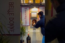 This is the best wine window in Florence Italy 🍷🇮🇹 #florence  #italy  #wine #italylovers