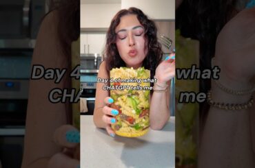 DAY 4 OF MAKING WHAT CHATGPT SUGGESTS #recipe #pastasaladrecipe