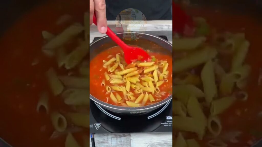 MACARRÃO CREMOSO EM UMA PANELA 😱🔥 Receita Fácil com ATUM que Vicia! #receitas #receitafacies