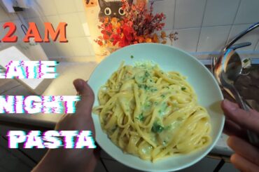 LATE NIGHT SPAGHETTI IN ITALY #food