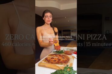 ZERO CARB PEPPERONI PIZZA
