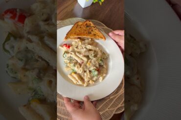 Creamy & Cheesy White Sauce Pasta | White sauce Pasta Recipe | Best White Sauce Pasta 🍝
