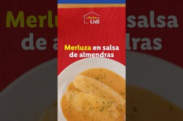 Receta de merluza en salsa de almendras 😋🐟 #shorts