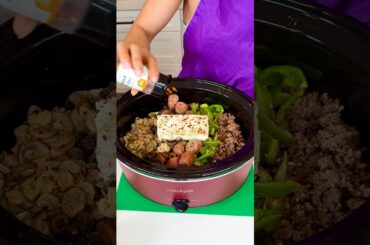 Easy Italian crockpot dinner