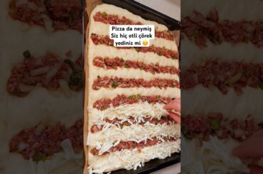 Tarif yukardaki bağlantıda ☝️☝️☝️ #recipes #shorts #asmr #buns #pizza