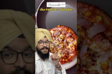 😋Yummy टेस्टी High Protein pizza🍕 Healthiest Pizza Ever #shorts #bristihomekitchen #pizza #recipe
