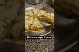 Vlog 165,aaj banaya different style pizza 🍕😋#minivlog #dailyvlog #food #pizza #cooking #ytshorts