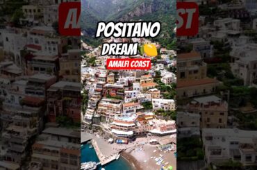 POV: A perfect day in Positano, Amalfi Coast ❤️🇮🇹 #shorts