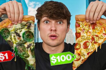 $1 vs $100 Pizza in NEW YORK!