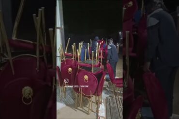 Italian chair Italian dining table mirror stage