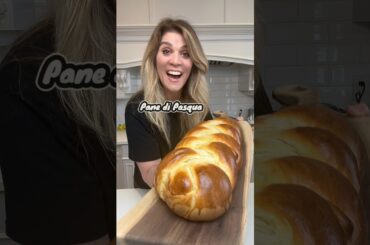 Pane di Pasqua is a rich sweet bread that is a must on an Italian table at Easter #easterbread