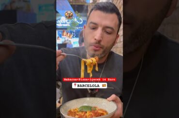 🇪🇸 Barcelona’da Meşhur İtalyan Restaurantı