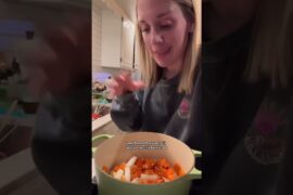 This is like a take on Italian wedding soup