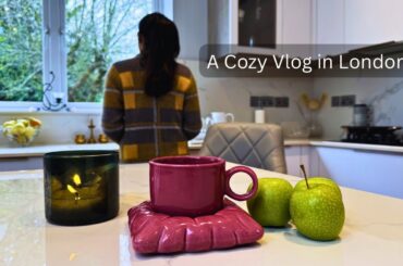 A Cozy London Weekend | Cinnamon Buns, Making Cutlets, Italian Dining, Cocktails at Mr Fogg’s