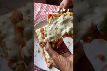 Pizza sandwich 😋#shorts #ytshorts #sandwich #recipes #trendingshorts #viralshorts #food
