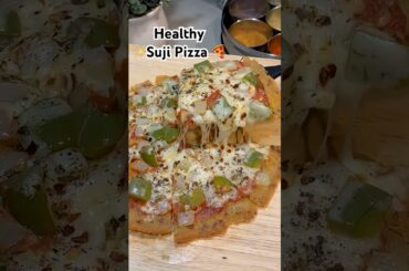 Healthy Sooji Pizza @JaiminibenJodhani #viral #ashortaday #shorts @Rishabsmusic #pizza #healthypizza