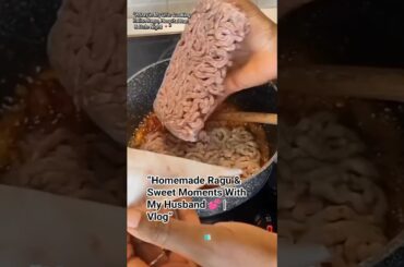 “A Day in My Life: Cooking Italian Ragu, Hospital #mrlucatv #CookingVlog #FoodieLife #RaguRecipe