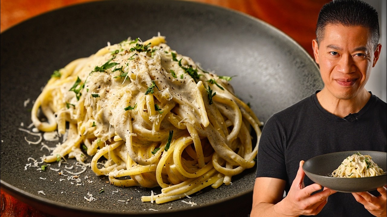 The only White Sauce Pasta Recipe you’ll ever need! The only White Sauce Pasta Recipe you'll ever need!