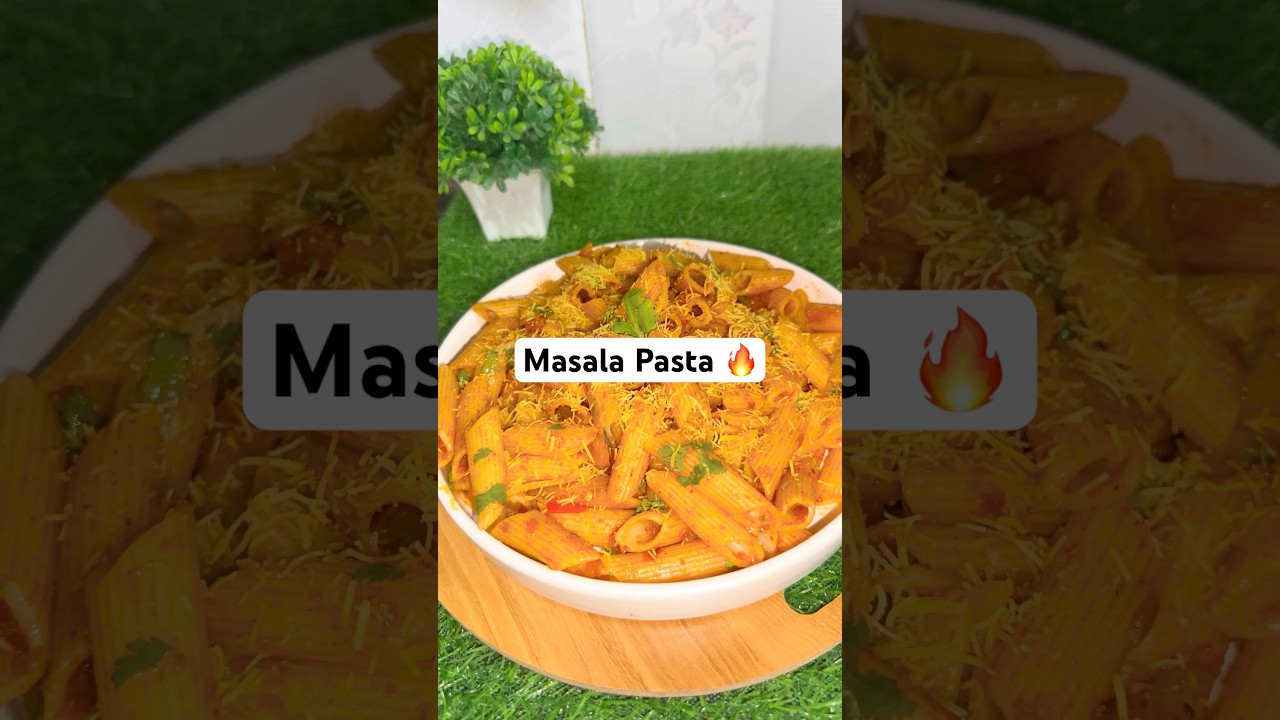 Simple Masala Pasta Recipe | Red Sauce Pasta Recipe at Home! #pasta #shorts #youtubeshorts Simple Masala Pasta Recipe | Red Sauce Pasta Recipe at Home! #pasta #shorts #youtubeshorts