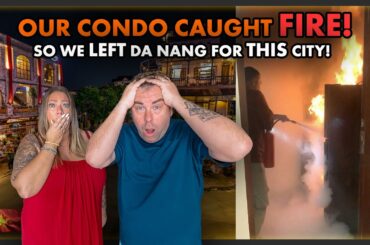 Our Da Nang Apartment Caught FIRE So We ESCAPED To This City! 🇻🇳