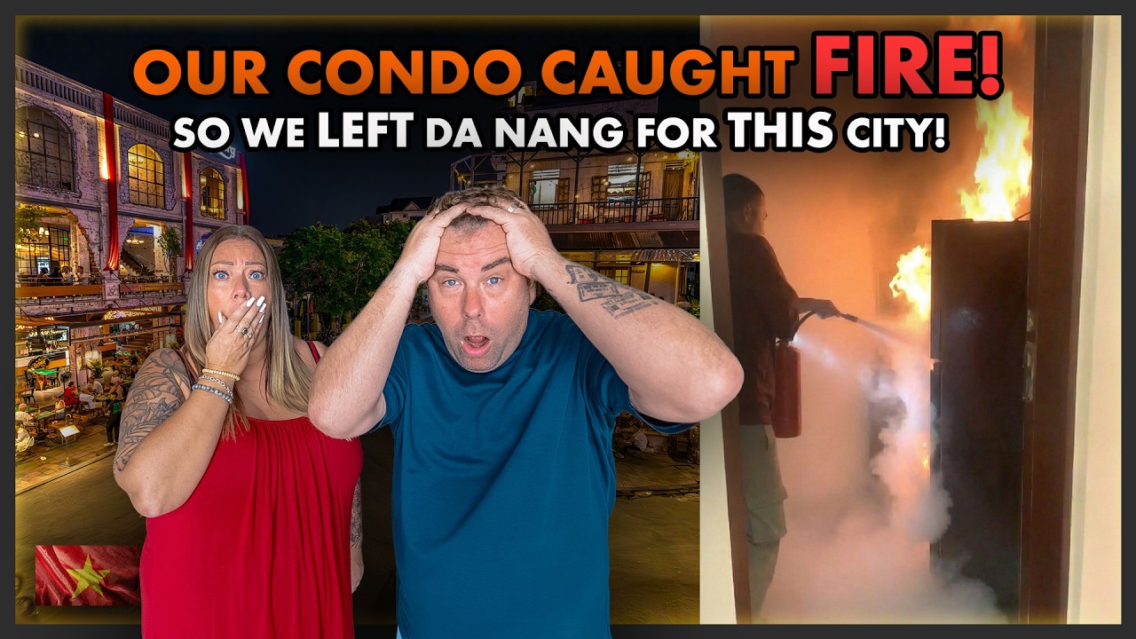 Our Da Nang Apartment Caught FIRE So We ESCAPED To This City! ๐ป๐ณ Our Da Nang Apartment Caught FIRE So We ESCAPED To This City! ๐ป๐ณ