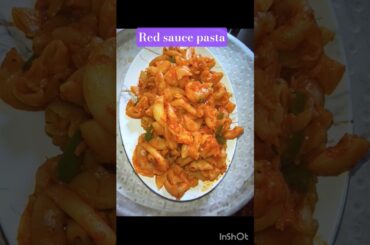 red sauce pasta#gravy pasta recipe #food #viralfood #trendingvideo #recipes#shots