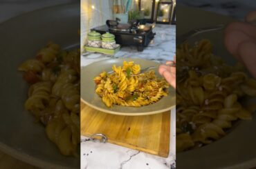 Masala Pasta 😍🍝 #youtubeshorts #recipe #pasta #trending #viral  #shorts #explore #viralreels #fy