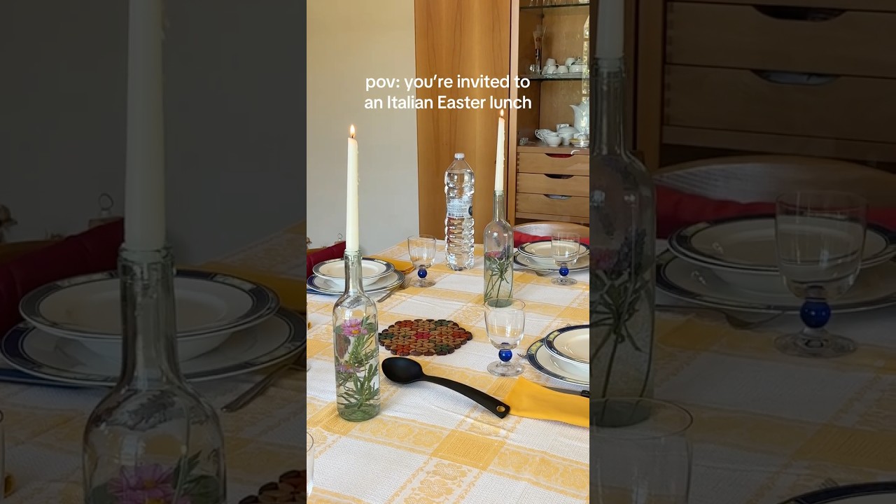 Easter lunch with my Italian family hits different Easter lunch with my Italian family hits different