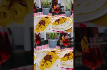 La nostra carbonara #italiancooking #food #pasta #cheflife #carbonara