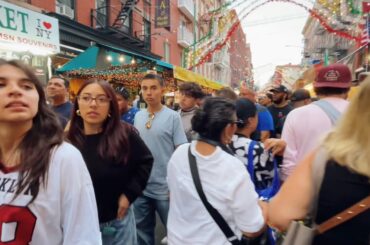 One of NYC’s most iconic food festivals Little Italy 🇮🇹 Highlights #nyc