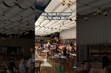 Must visit new Italian restaurant in the Yarra Valley. Zoncello in Healesville (by Zonzo Estate)