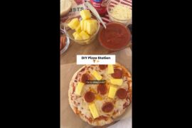 Sleepover rule #1: they make their own dinner 🤭🍕