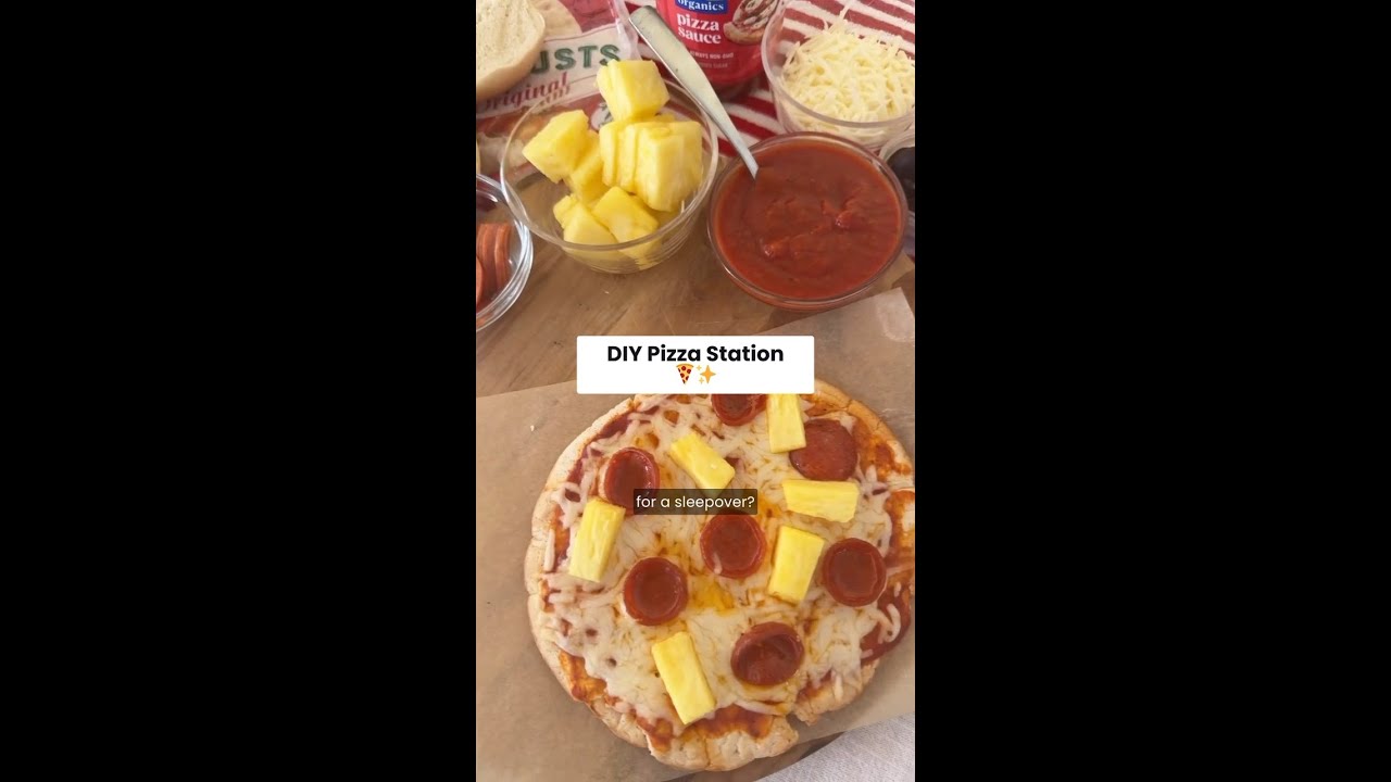 Sleepover rule #1: they make their own dinner 🤭🍕 Sleepover rule #1: they make their own dinner 🤭🍕