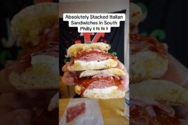 Absolutely Stacked Italian Sandwiches in South Philly