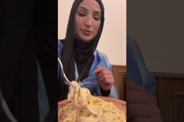 Romes best Pasta? Osteria Da Fortunata review tiktokviral #Shorts #tinarahimii_