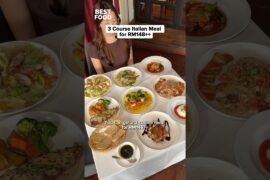 RM148++ for a 3 course Italian meal ✨📍 Opus Bistro, KL [No Pork] [No Lard]