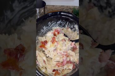 Crockpot Crack Chicken Pasta