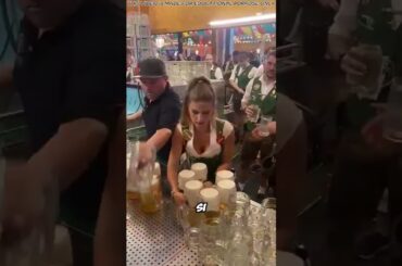 13 birre senza vassoio! 😳🔥🍺#shortvideo