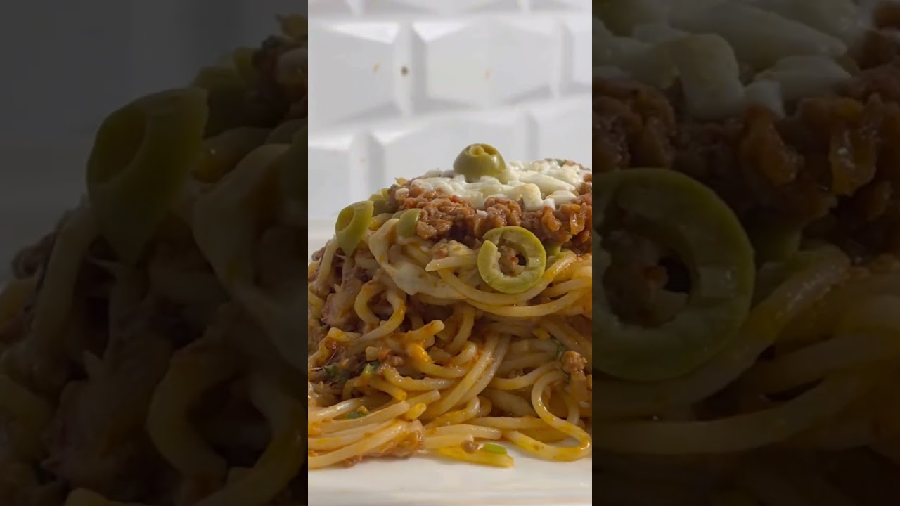 Qeema Cheese Spaghetti | Easy Family Dinner Recipe | Creamy Cheese Pull Pasta Qeema Cheese Spaghetti | Easy Family Dinner Recipe | Creamy Cheese Pull Pasta