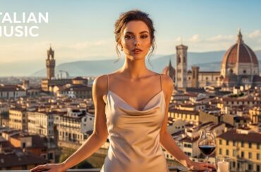 🎶 Italian Vibes & Mediterranean Dreams Music 🎶 2+ Hours Relaxing Amalfi Coast & Lake Como Scenery