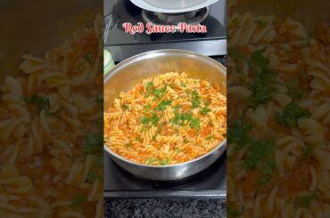Viral Red Sauce Pasta  #pasta #food #cooking #recipe #shorts